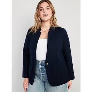 NWT Old Navy Office blazer Jacket Sz XXL TALL blue
